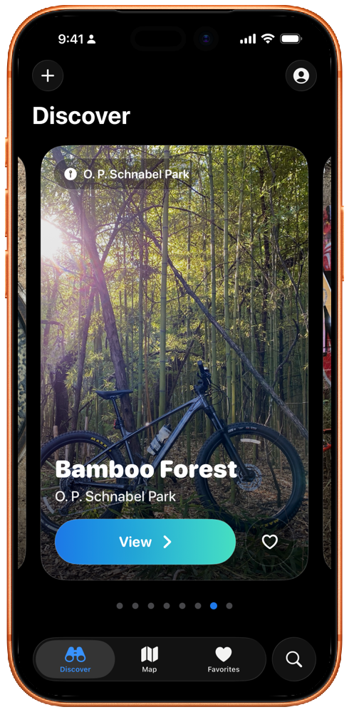 Send it Discover feed showing a community photo